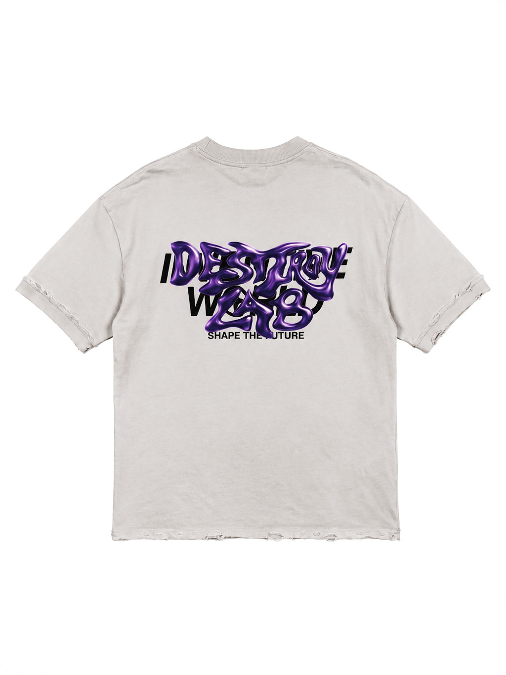 THE WORLD IS DESTROY LAB       ( size M-L )