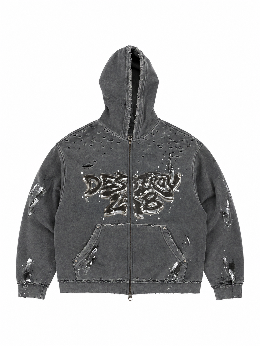 DESTROY LAB BIG ICY MAN  ( size L-XL )