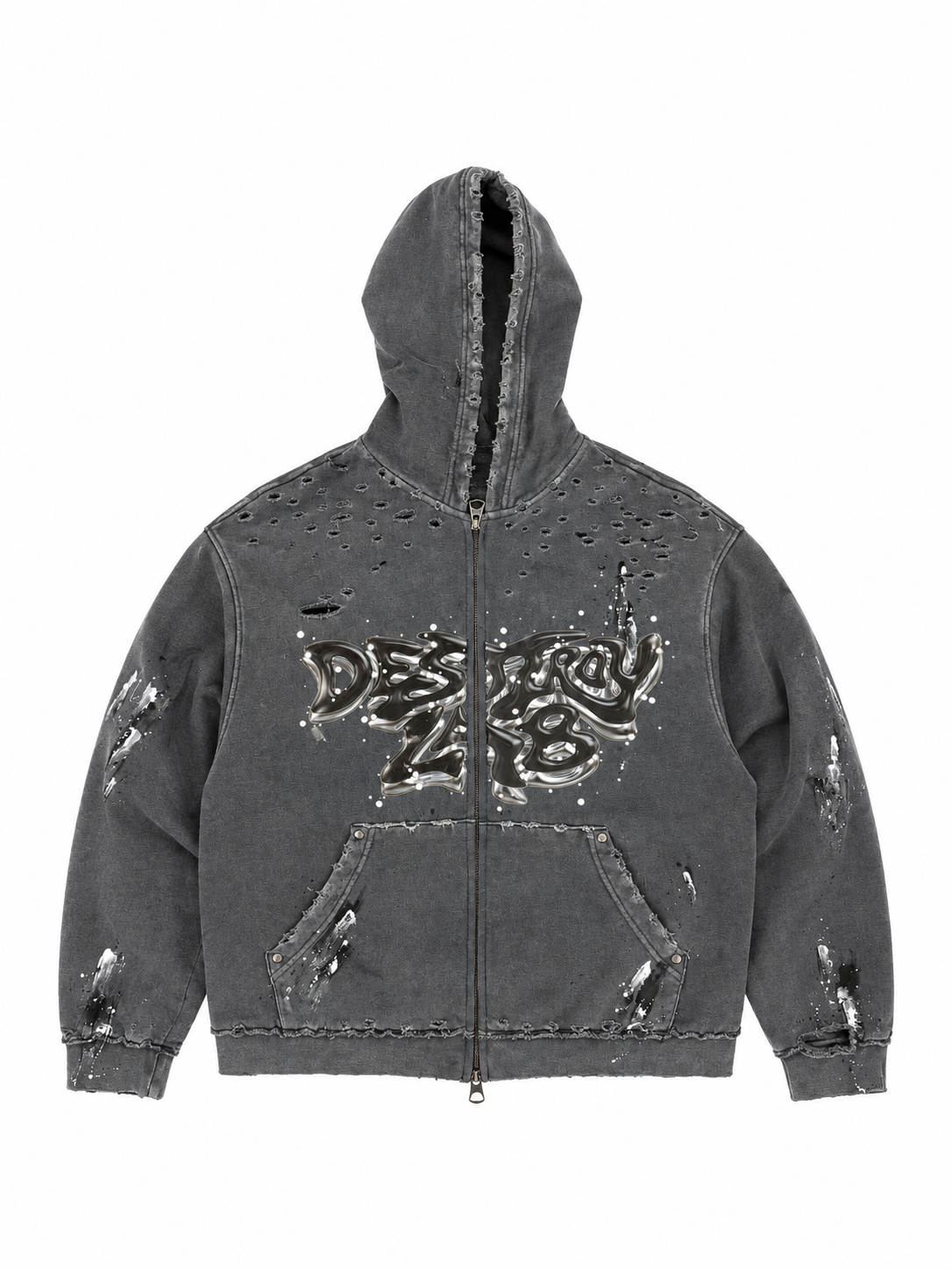 DESTROY LAB BIG ICY MAN  ( size L-XL )