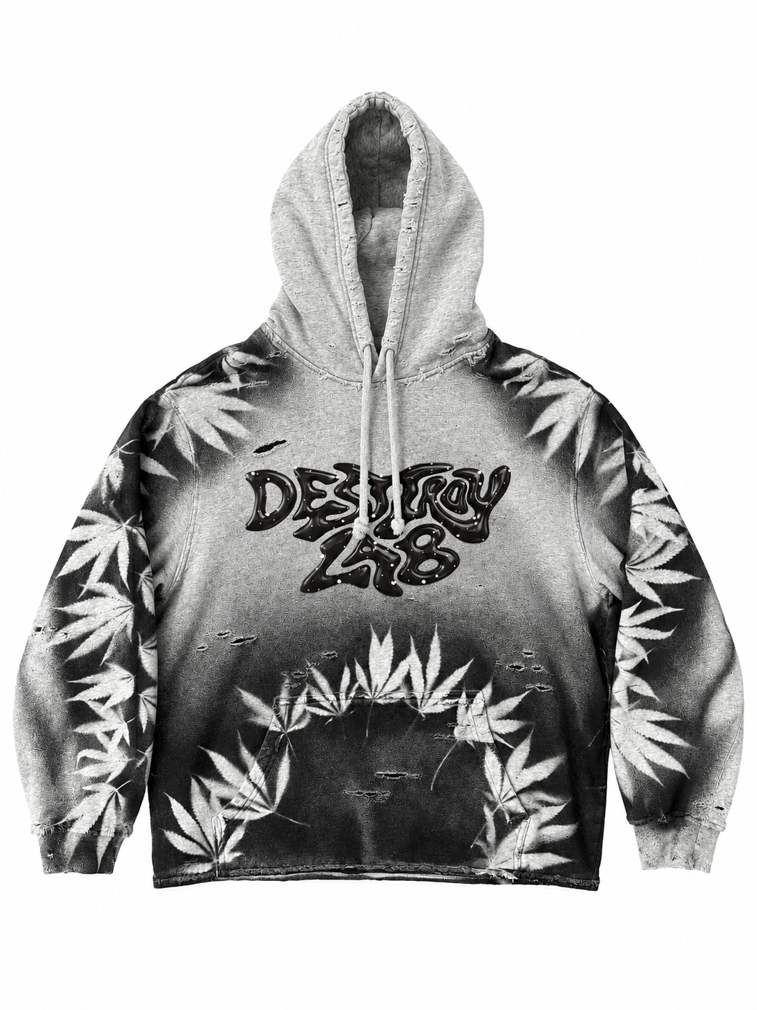 DESTROY LAB SMOKER HOODIE ( size L-XL )