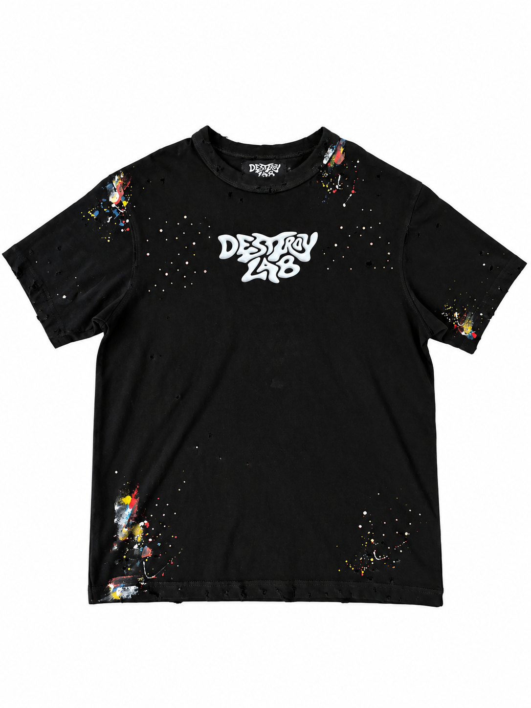DESTROY LAB SPLASHER WHITE ( size xs )