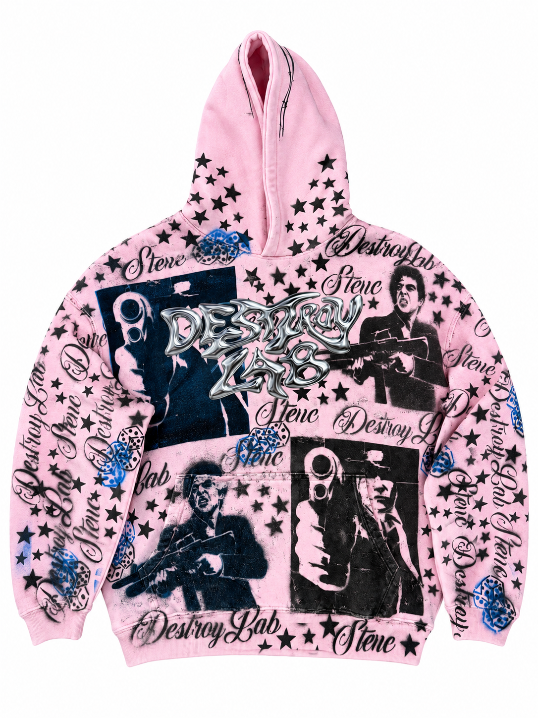 DESTROY LAB X STENC THE WORLD IS YOURS ( size L )
