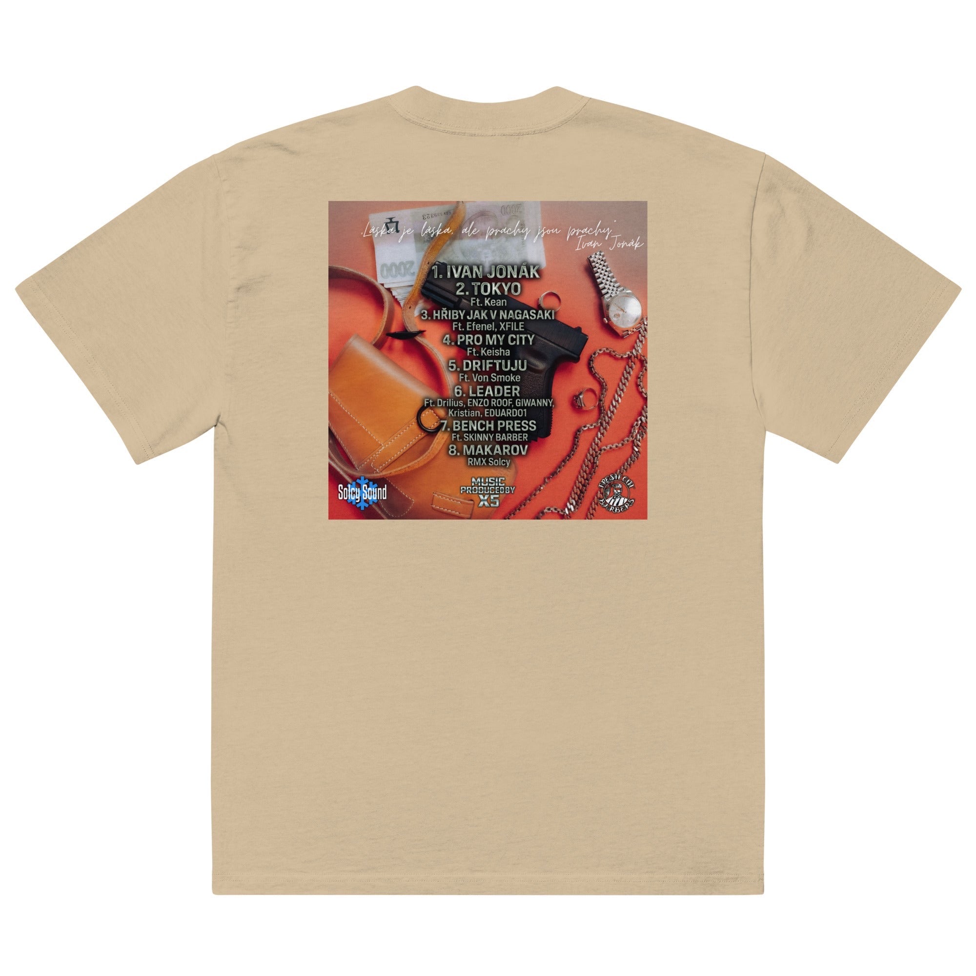 IVAN JONÁK TAPE Oversized t-shirt
