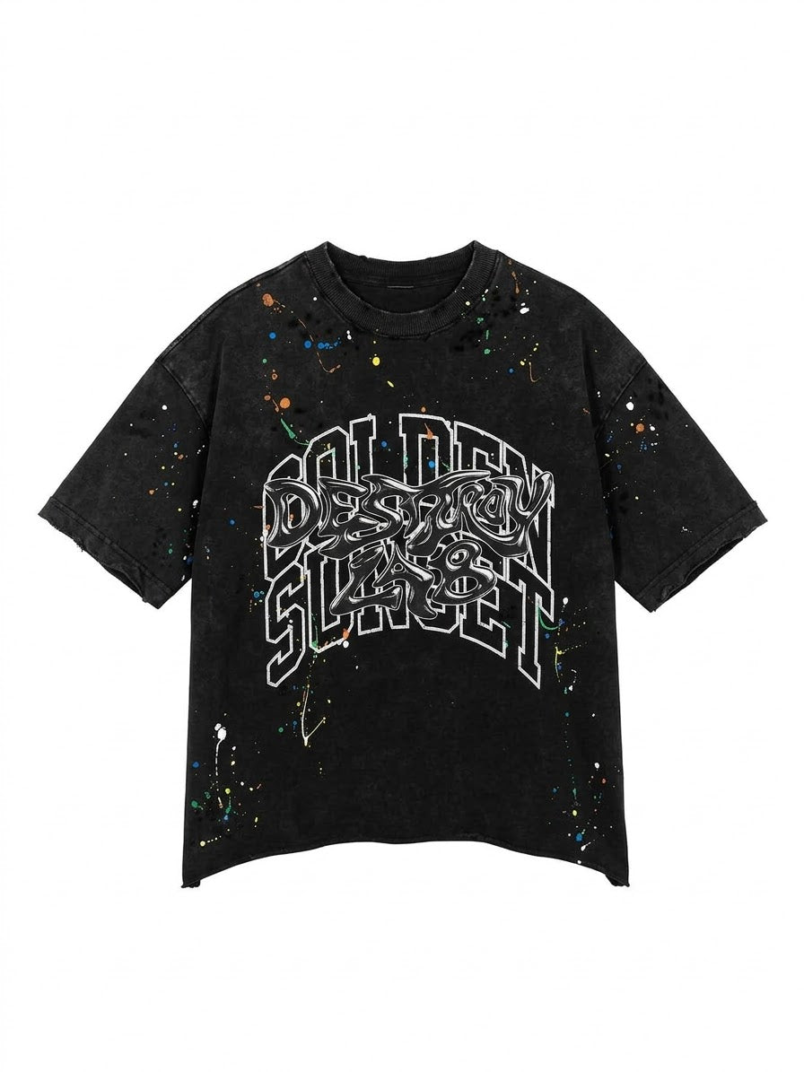 DESTROY LAB GOLDEN SUNSET  ( size M-L )